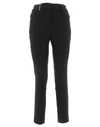 PESERICO PESERICO WOMEN'S BLACK POLYESTER PANTS,P0488201934805 40