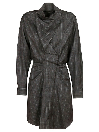 Isabel Marant Étoile Women's Grey Wool Dress