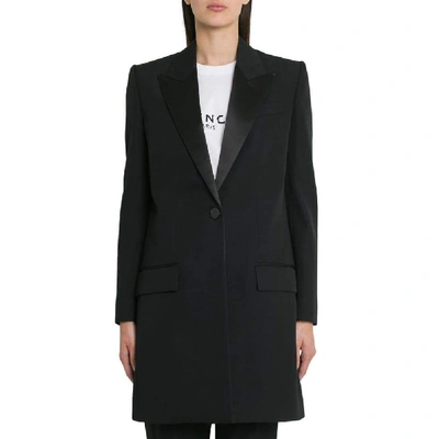 Givenchy Women's Black Wool Coat