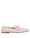 TOD'S TOD'S WOMAN LOAFERS PINK SIZE 5 SOFT LEATHER,11739698NV 13