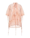 DSQUARED2 DSQUARED2 WOMAN TOP LIGHT PINK SIZE 2 POLYESTER, SILK,38876058FQ 5