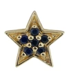 ANDREA FOHRMAN Single Blue Sapphire Star Stud