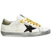 GOLDEN GOOSE MEN'S SHOES LEATHER TRAINERS SNEAKERS SUPERSTAR,G35MS590.Q77 45