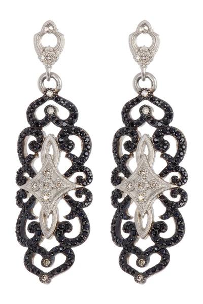 Armenta New World Sterling Silver Crilvelli Pave Drop Earrings