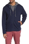 Tommy Bahama Ravello Jersey Zip Front Jacket In Ocean Deep