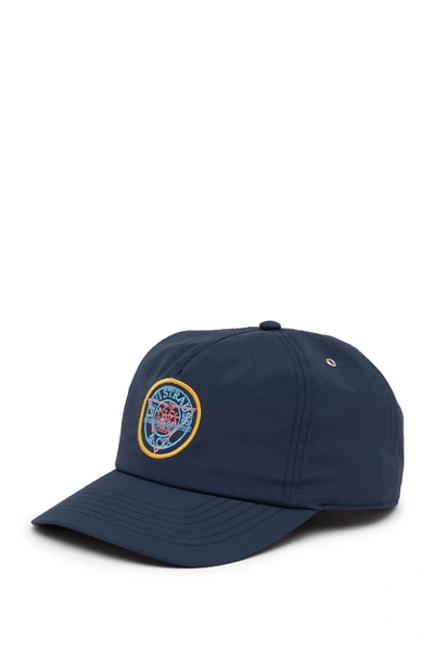 Levi's Patched Nylon Baseball Cap In Navy