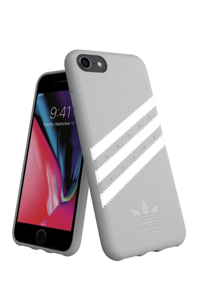 Adidas Originals Grey Moulded Suede Iphone 6/6s/7/8 Case