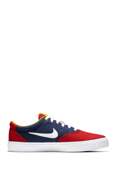 Nike Sb Charge Slr Sneaker In 600 Unvred/white