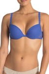 Cosabella Beautie Soire Push-up Bra In Zaffiro