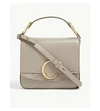 CHLOÉ C SMALL SQUARE LEATHER SHOULDER BAG,221-3002986-CHC19WS199A3723W