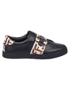 FENDI BUCKLED SNEAKERS,11123614