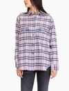 Isabel Marant Étoile Idaho Plaid Shirt In Pink