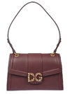 DOLCE & GABBANA EMBELLISHED LOGO PLAQUE LONG HANDLE TOTE,11123736