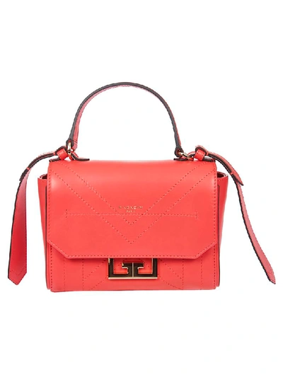 Givenchy Mini Eden Smooth Leather Bag In Lipstick Pink