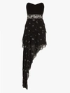 AMIRI AMIRI EMBELLISHED ASYMMETRIC DRESS,W9W08292CH13838310