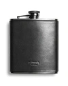 SHINOLA MEN'S LEATHER-WRAPPED STAINLESS STEEL FLASK,PROD225160320