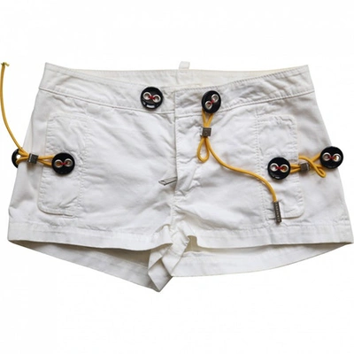 Pre-owned Dsquared2 White Shorts