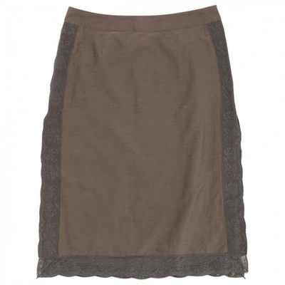 Pre-owned Paul Smith Brown Skirt