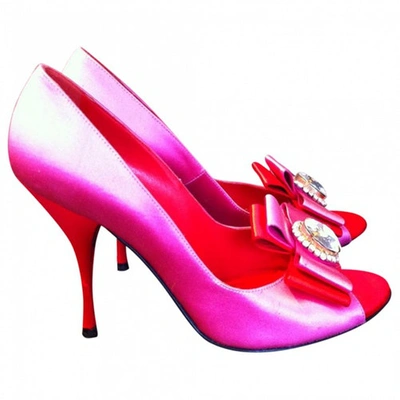 Pre-owned Casadei Pink Heels