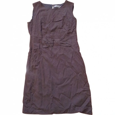Pre-owned Marc Cain Brown Dress