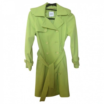 Pre-owned Moschino Green Coat