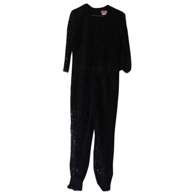 Pre-owned Msgm Black Jumpsuits