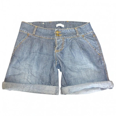 Pre-owned Pinko Blue Shorts