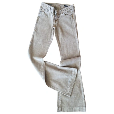 Pre-owned Citizens Of Humanity Camel Trousers