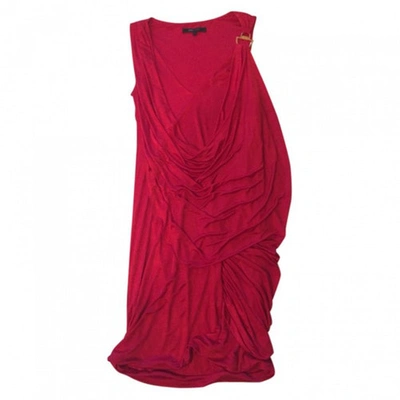 Pre-owned Bcbg Max Azria Red Dress