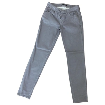 Pre-owned Hugo Boss Grey Trousers