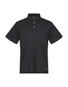 Original Vintage Style Polo Shirt In Steel Grey