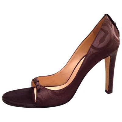 Pre-owned Trussardi Brown Sandals