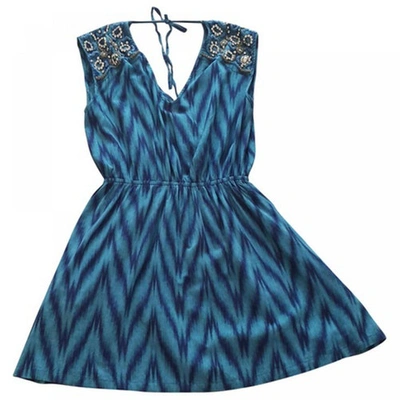 Pre-owned Manoush Blue Dress