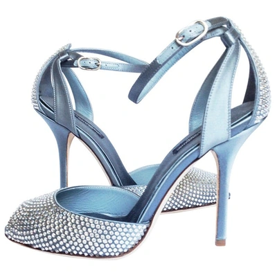 Pre-owned Dolce & Gabbana Heels In Blue