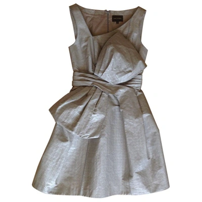 Pre-owned Zac Posen Silver Dress