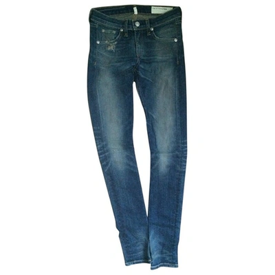 Pre-owned Rag & Bone Blue Jeans