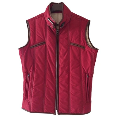 Pre-owned Fay Red Jacket