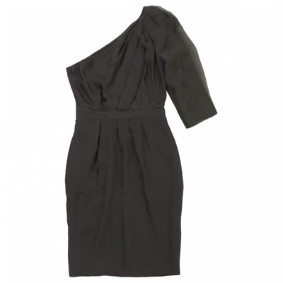 Pre-owned Club Monaco Dress In Khaki