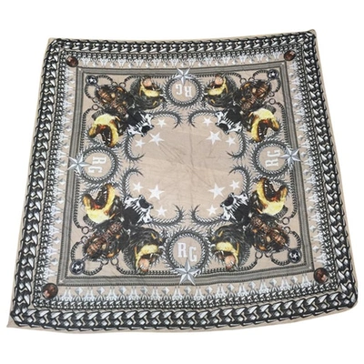 Pre-owned Givenchy Rottweiller Scarf In Beige