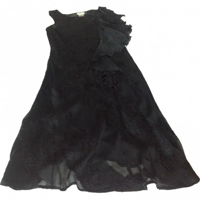 Pre-owned Dries Van Noten Mid-length Dress In Black