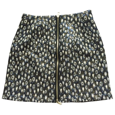 Pre-owned Maison Olga Mini Skirt In Multicolour