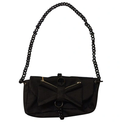 Pre-owned Alexis Mabille Baguette Bag In Black