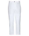 MAURO GRIFONI MAURO GRIFONI MAN PANTS WHITE SIZE 36 COTTON, FLAX,13404322PX 1