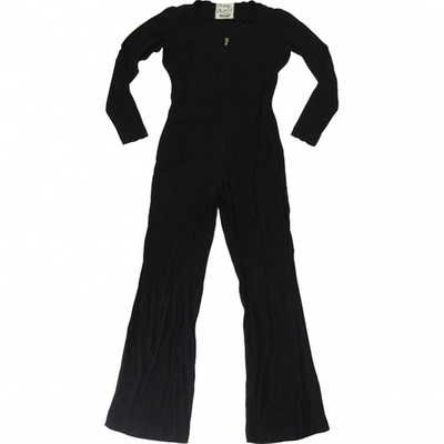 Pre-owned Moschino Cheap And Chic Black Jumpsuit