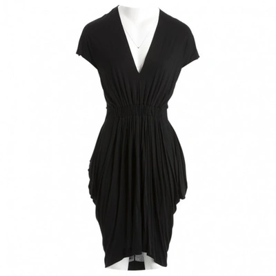 Pre-owned Tomas Maier Mid-length Dress In Black