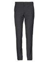 Grey Daniele Alessandrini Casual Pants In Steel Grey