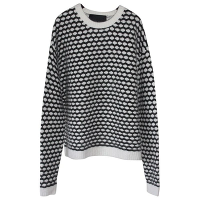 Pre-owned Jay Ahr Sweater In White