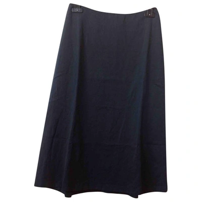 Pre-owned Dries Van Noten Mid-length Skirt In Black