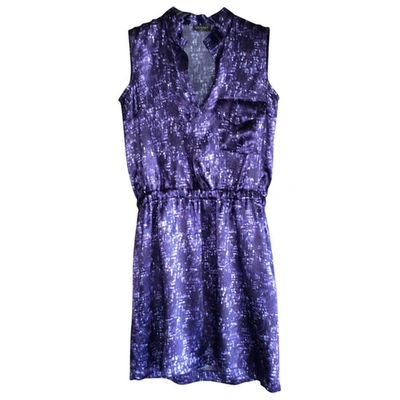 Pre-owned Vionnet Mid-length Dress In Purple