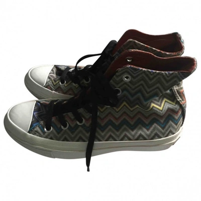 Pre-owned Missoni Trainers In Grey